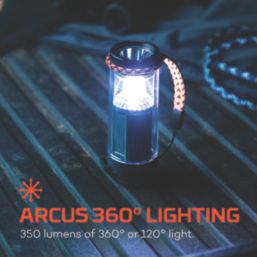 Nebo  Rechargeable LED Triple Light Kit Storm Grey 600lm