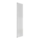 Reina Flat Double 1600mm x 366mm 2883BTU White Vertical Designer Radiator