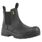 Apache Brooks Size 11  Black Water-Resistant  Safety Dealer Boots