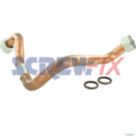 Worcester Bosch 87161162680 PIPE GAS MID/LOW SPARE