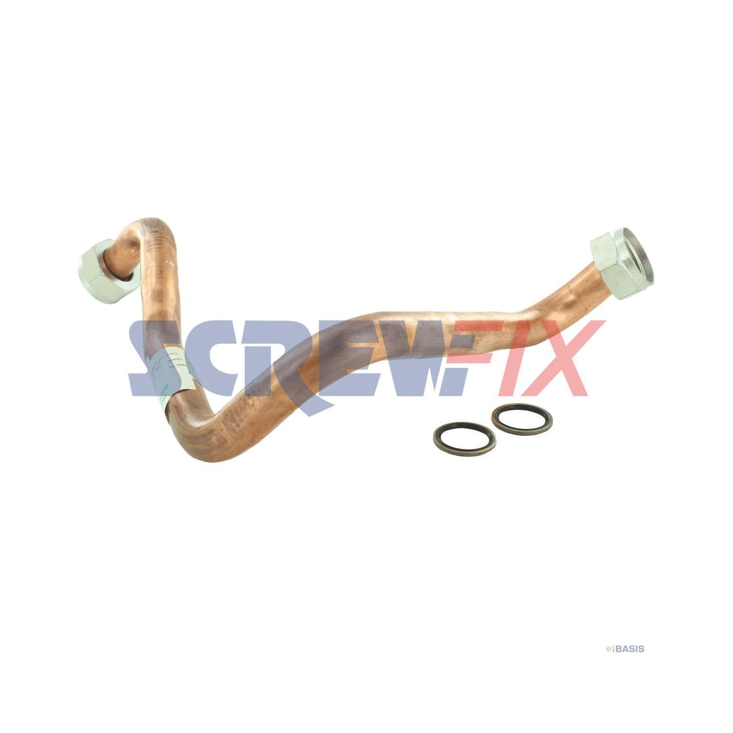 Worcester Bosch 87161162680 PIPE GAS MID/LOW SPARE (418GW)