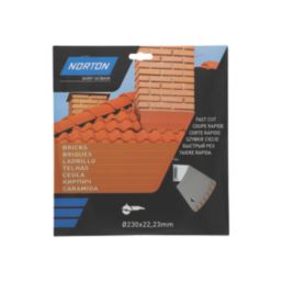 Norton  Multi-Material Diamond Cutting Disc 230mm x 22.23mm