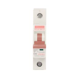 Contactum Defender 63A SP C Curve  MCB