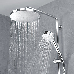 Mira Beacon Rear-Fed Exposed Chrome Thermostatic Mixer Shower