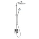 Mira Beacon Rear-Fed Exposed Chrome Thermostatic Mixer Shower