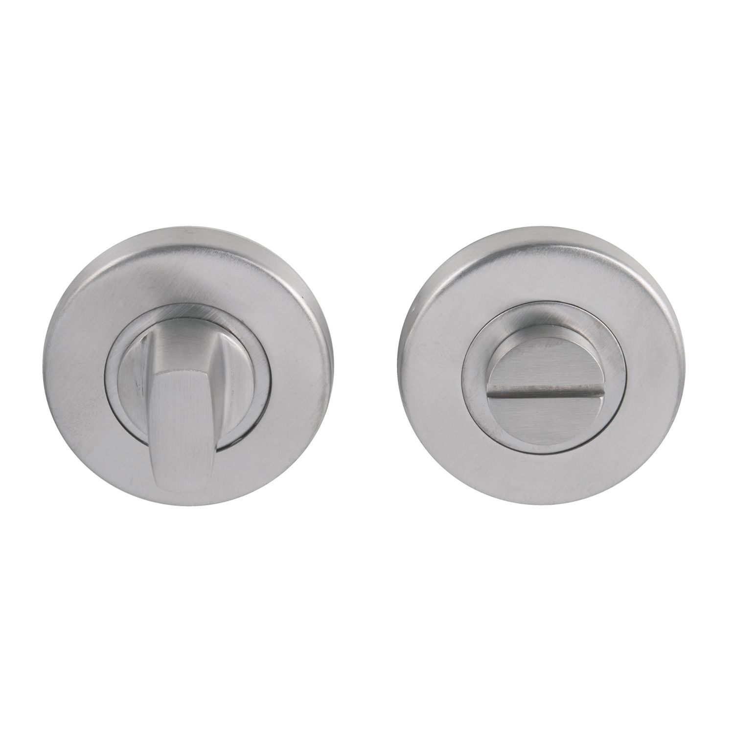 Eclipse Fire Rated Standard WC Thumbturn Set Satin Stainless Steel 52mm (418KW)