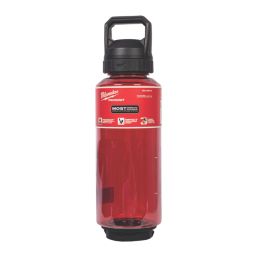 Milwaukee PACKOUT Plastic Bottle With Chug Lid 1420ml Red