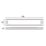 Sylvania Gradeo Rectangular 1280mm x 205mm LED Panel Light White 19-27W 2500-4000lm