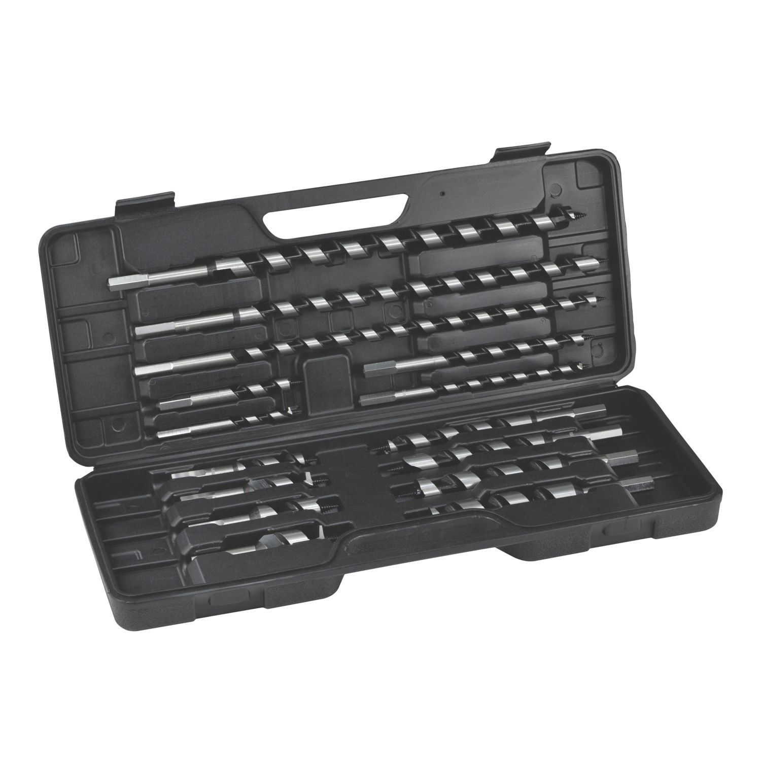 Titan Hex Shank Auger Wood Drill Bits 15 Piece Set (418PT)