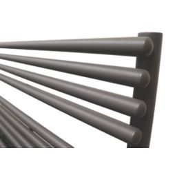 Towelrads 600mm x 1000mm 1289BTU Anthracite Flat Designer Towel Radiator