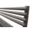 Towelrads 600mm x 1000mm 1289BTU Anthracite Flat Designer Towel Radiator