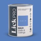 LickPro Max+ 1Ltr Blue 19 Matt Emulsion  Paint