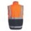 Regatta Pro Zip Collar Vest Hi-Vis Vest Orange/Navy 3X Large 50" Chest