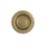 Top-Fix Kitchen Strainer Waste Brushed Brass 90mm