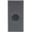 British General  Modular Coaxial TV / FM / DAB Return Socket Grey