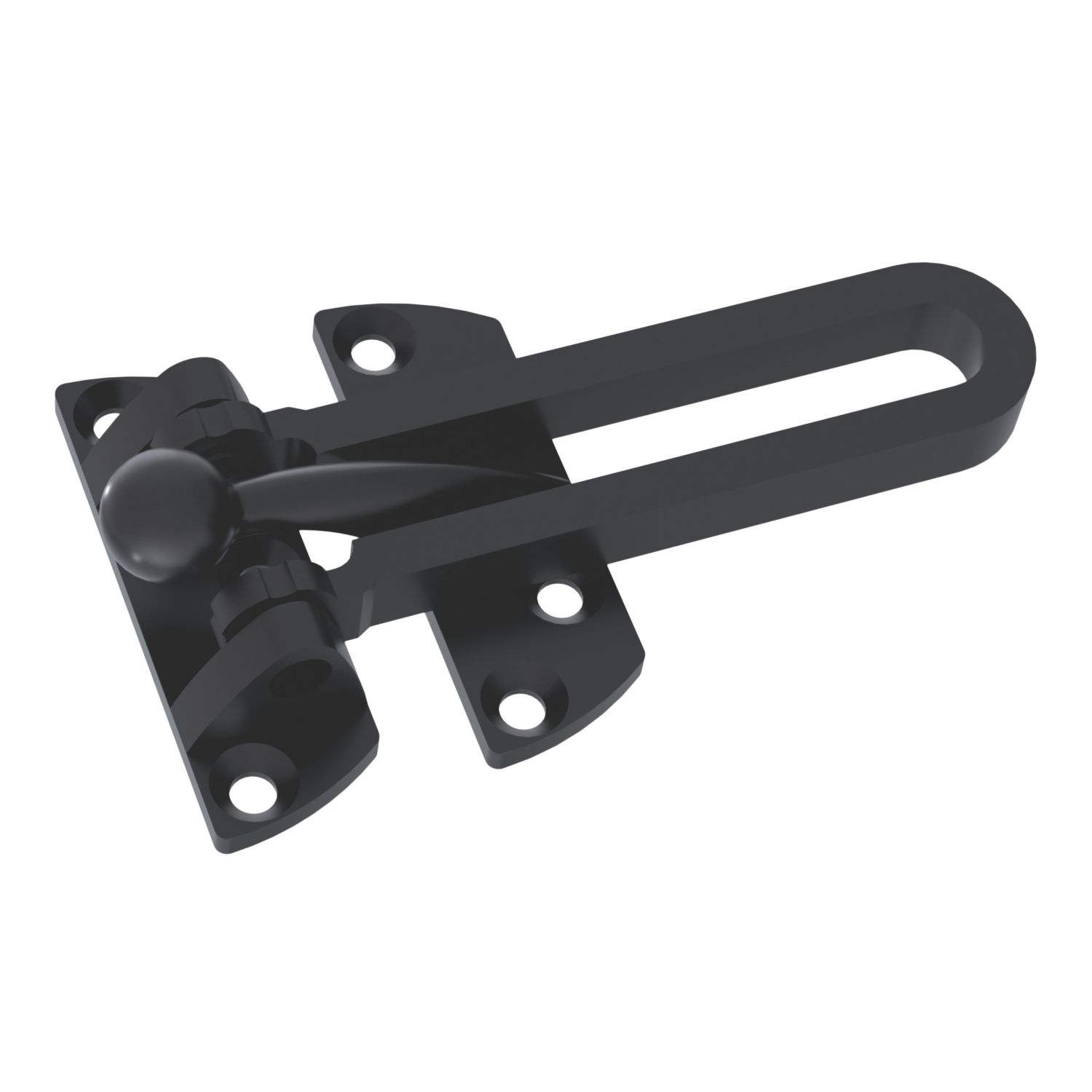 Smith & Locke Door Guard 103mm Matt Black (418YX)