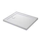 Mira Flight Safe Rectangular Shower Tray with Upstands White 1200 x 900 x 40mm
