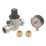 PRV With Gauge 1-6bar 15mm x 22mm