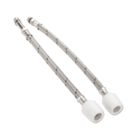 Hep2O Push-Fit Flexible Monobloc Tap Connectors 15mm x M12 x 300mm 2 Pack