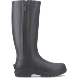 Hunter Balmoral MK II Full Zip Boot Size 8  Black Non Safety Wellies