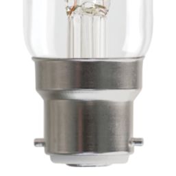 LAP  B22 A60 LED Light Bulb Clear 806lm 3.8W 2 Pack