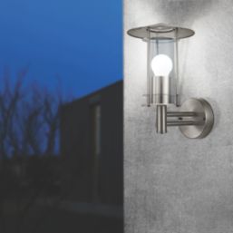 Eglo Lisio Outdoor Wall Light Stainless Steel
