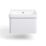 Essentials Genoa Vanity Unit with Basin Matt White 500mm x 460mm x 360mm