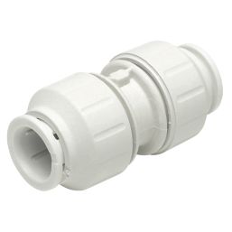 JG Speedfit  Plastic Push-Fit Equal Couplers 10mm 10 Pack