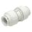 JG Speedfit  Plastic Push-Fit Equal Couplers 10mm 10 Pack