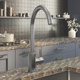 ETAL Holly Single Lever Kitchen Mixer Tap Gun Metal