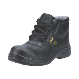 Amblers FS663 Size 11  Black Water-Resistant  Safety Boots