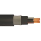 Time 6943X Black 3-Core 4mm² Armoured Cable 25m Coil