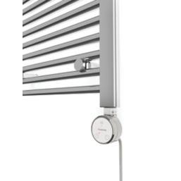 Terma 1200mm x 500mm 682BTU Chrome Flat Electric Towel Radiator