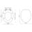 Pilica Soft-Close Toilet Seat Moulded Wood Beach