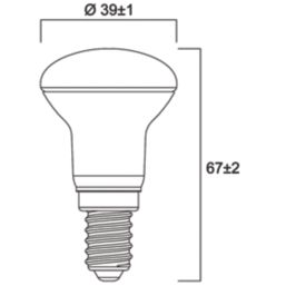 Sylvania RefLED V4 830 SL E27 R63 LED Light Bulb 630lm 7W