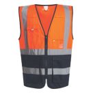 Regatta Pro Executive Hi-Vis Vest Orange/Navy 2X Large 47" Chest
