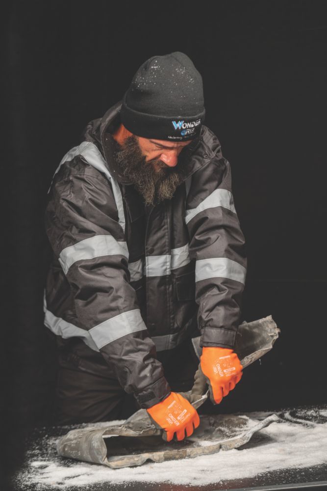 Termici Invernali Guanti Impermeabile Lattice Caldo Foderato - Foto 2