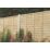 Forest Super Lap  Fence Panels Natural Timber 6' x 6' Pack of 5