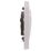 British General 900 Series 10AX 2-Gang 2-Way Light Switch  White