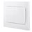 British General 900 Series 10AX 2-Gang 2-Way Light Switch  White