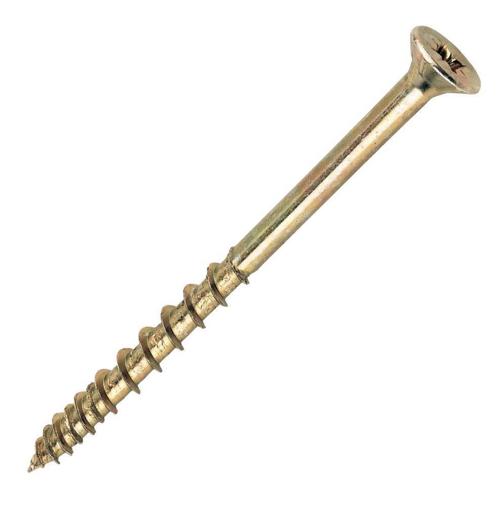 ScrewTite PZ DoubleCountersunk Screws 5 x 70mm 100 Pack Screwfix