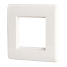 LAP  2-Module Modular Faceplate White