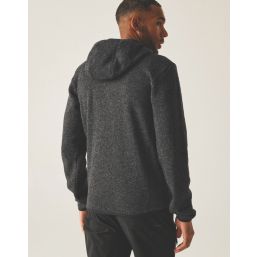 Regatta Hooded Newhill Fleece Ash Large 45.6" Chest