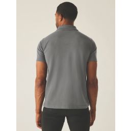 Regatta Pro 50 / 50 Pique Polo Shirt Heather Grey Large 44" Chest