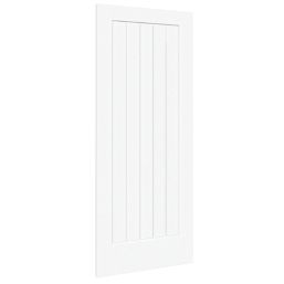Green & Taylor  Satin Painted White Wooden Cottage Internal Fully-Finished Door 1981mm x 838mm