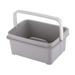 Minky  10Ltr Storage Caddy Light Grey