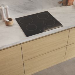 Cooke & Lewis  Built-in Multi-Function Oven & Induction Hob Black