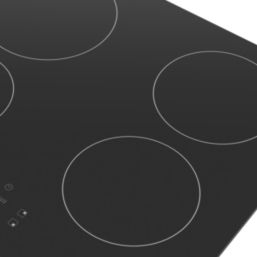 Cooke & Lewis  Built-in Multi-Function Oven & Induction Hob Black