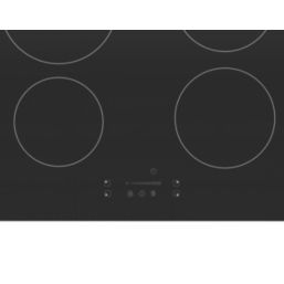 Cooke & Lewis  Built-in Multi-Function Oven & Induction Hob Black