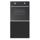 Cooke & Lewis  Built-in Multi-Function Oven & Induction Hob Black